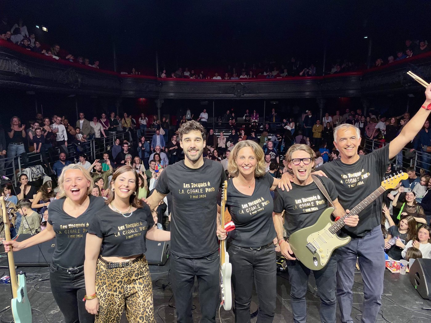 Les Tocqués en concert à La Cigale